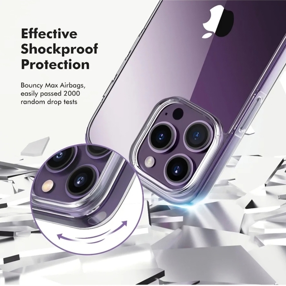 iPhone 14 Pro Max - AASD Crystal Clear Case (HARD SHELL) - Picture 5 of 9